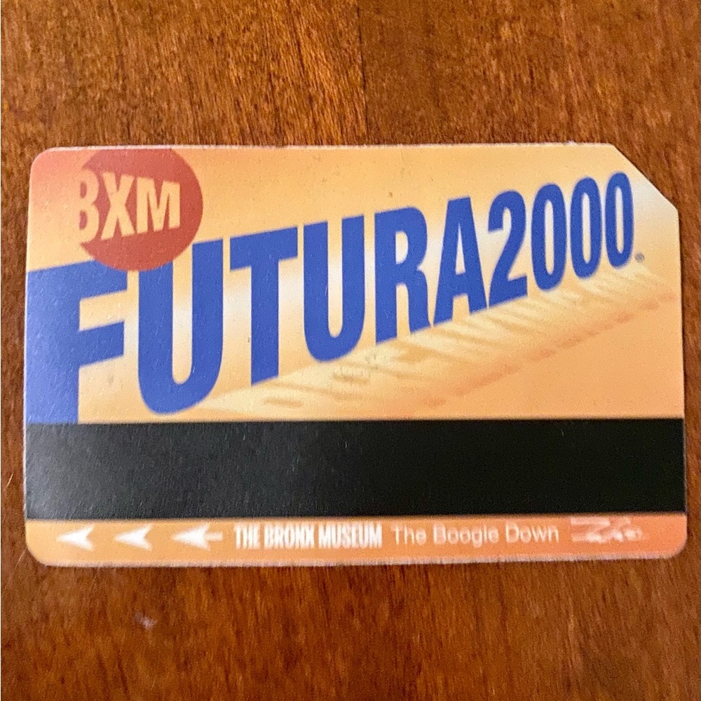Futura 2000 Bronx Museum Metro Card Kaws supreme banksy Takashi Murakami MTA